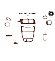 Meriç® Proton 300/400 Ön Torpido Kaplama Maun 9 Parça 1997-› (Maun)