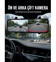 Ayna Carplay Dokunmatik Araç Multimedya Ekranı Ön Arka Kameralı