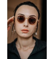 TOMY TİMY TG1358 2020M 44 Polarize Güneş Gözlüğü (Beyaz)