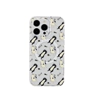 Northcity iPhone 15 Pro Max ile Uyumlu Tanya MagSafe Kılıf - Silikon, Desen 4