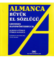Almanca Büyük El Sözlüğü