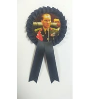 10 kasım atatürk saten kokart 10 adet