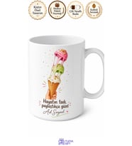 Maraş Dondurması Temalı Baskılı Kupa Bardak Hediye Porselen Mug