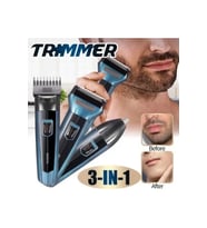 3 in 1 Saç Sakal Kesme Ense Burun Tıraş Makinesi Seti GO-53-vice 00497