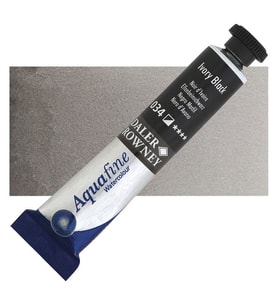Daler Rowney Aquafine Tüp Suluboya 8 ml 034 IVORY BLACK 