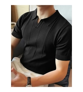 Erkek Kısa Kollu Polo Yakalı Triko Tshirt