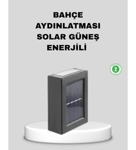 Northcity Solar Dış Mekan Aplik Su Geçirmez Dayanıklı LED Aydınlatma