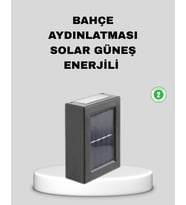 Northcity Solar Dış Mekan Aplik Su Geçirmez Dayanıklı LED Aydınlatma