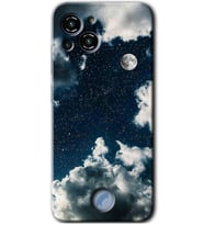 Reeder S23 Pro Max Kılıf HD Desen Baskılı Arka Kapak - Gece Gökyüzü