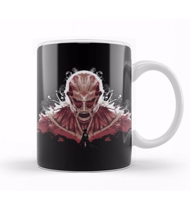 Attack  On Titan Ink On Titan Kupa Bardak Porselen