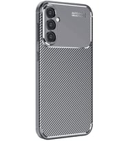 Pilelistore   Samsung Galaxy A16 5G Kılıf Auto Focus Karbon Kapak - Gri