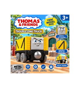 & Friends Troublesome Truck Sarı Metal Oyuncak Yük Vagonu Tekli 2026 – 3