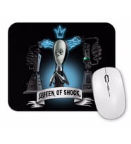 I am the Queen of Shock  Wednesday Addams Mouse Pad