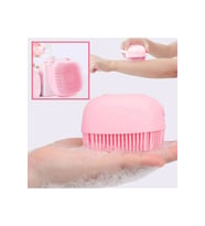 Şampuan Hazneli Silikon Peeling Duş Fırçası