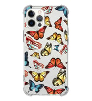 PrintiFy Apple iPhone 12 Pro Max Uyumlu Water Color 2 Baskılı Şeffaf Köşe Korumalı Antişok Kılıf