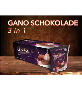Gano Schokolade 3 in 1 Kakaolu ve Ganoderma Mantarlı İçecek