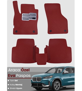 BMW X1 G45 (2022-2025) Uyumlu EVA Paspas Tam Set–Araca Özel,Su Geçirmez,Hızlı ve Kolay Montaj