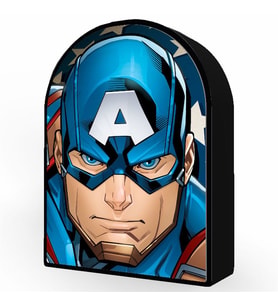 Prime 3D - Captain America 300 Parça Puzzle 35584 - Metal Kutu