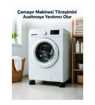Mey İthalat® Çamaşır Makinesi İçin 4 Adet Kauçuk Ayak Pedi