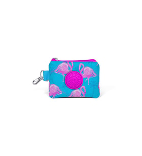 Coral High Kids Pembe Mavi Flamingo Desenli Bozuk Para Çantası 21751