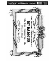 Cadence Home Decor Transfer 25x35 cm. HDT-037 