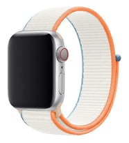 Mi7a Apple Watch Seri 7 6 5 4 3 2 Se 38MM / 40MM / 41MM Uyumlu Spor Loop Dokuma Hasır Kordon