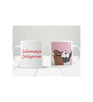 Gülümse Çekiyorum Baskılı Kupa