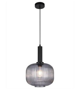 MYLİGHTS RUSTİK  FÜME AVİZE 20CM  SPOR TEKLİ AVİZE cafe  salon koridor yatak odası  