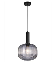 MYLİGHTS RUSTİK  FÜME AVİZE 20CM  SPOR TEKLİ AVİZE cafe  salon koridor yatak odası  