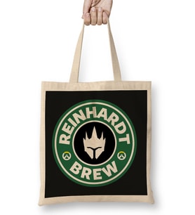 Reinhardt Coffee Overwatch Bez Çanta Uzun Saplı