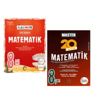 OKYANUS YAYINCILIK 8. Sınıf Classmate Matematik Soru Bankası + Master 20 Matematik Denemesi (2 Kitap