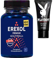 Erexol Erkeklere Destek L-Argininli L-Citrullineli Macatozlu Çinko 30 Lu Kapsüller + Kayganlaşma Jel