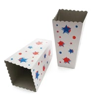 ŞeyliŞeyler - Popcorn Mısır Kutusu Büyük Boy Karton Bardak 50 Adet (1 Paket)