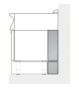 Electrolux Professional DUCT700 Servis Kanalı İçin 2 Panel-700xp ,206248