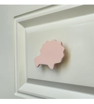 Pomerol Pembe Aslan Dolap Kulpu- Çocuk Odası, Mutfak ve Banyo İçin Modern, Şık ve Dayanıklı Mobilya Kulp, DH