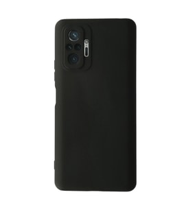 Xiaomi Redmi Note 10 Pro Kılıf Nano İçi Kadife Silikon - Siyah