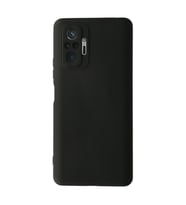 Xiaomi Redmi Note 10 Pro Kılıf Nano İçi Kadife Silikon - Siyah