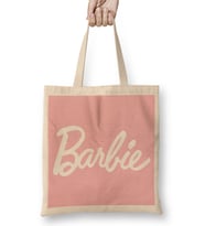 Barbie Logo 01 Bez Çanta Uzun Saplı