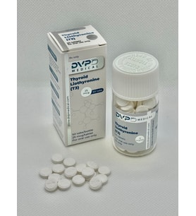 DVP Medical Thyroid Liothyronine T3 25 mcg 50 Tablet