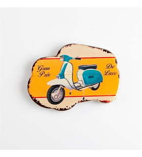 Buzdolabı Magneti Scooter Gran Prix Lambretta (Karışık)