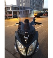 MOTOCAM SYM Joyride 200 Ön Cam 2009-2018 Model 53cm Füme Renkli 4mm