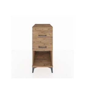 Kronos Komodin 2 Çekmeceli 44x59x96 Çam-Çam