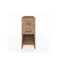 Kronos Komodin 2 Çekmeceli 44x59x96 Çam-Çam
