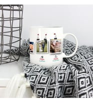 Nişan, Düğün, Bebek Temalı İsme Özel Kupa (Beyaz)