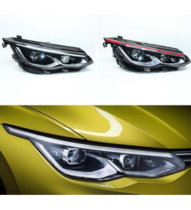 VW Golf 8 Led Far (Halojen Farlı Araçlar İçin)