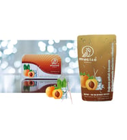 mucize 2"li Set Şeftali-Buzlu Çay Aromalı  Kürdan Metal Kutu+Doypak