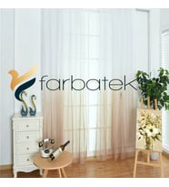 2Kat Pileli Değrade Renk Geçişli Tül Perde (Model 1)