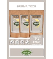 Hurma Aşkı Hurma Tozu 250GrX3=750Gr