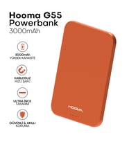 Hooma Magpulse 3 Slim 3000 mAh Powerbank Turuncu (Hooma Türkiye Garantili)