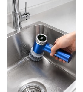 Mutfak, Banyo Ve Fayanslar İçin Çok Amaçlı Elektrikli Temizlik Fırçası